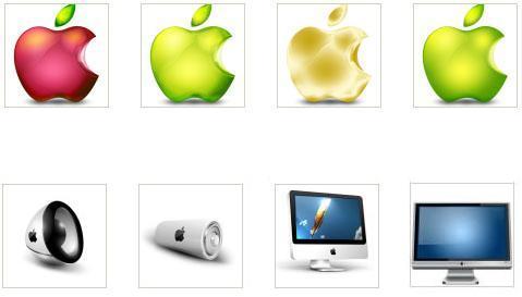 Скачать иконки МАС (Apple)